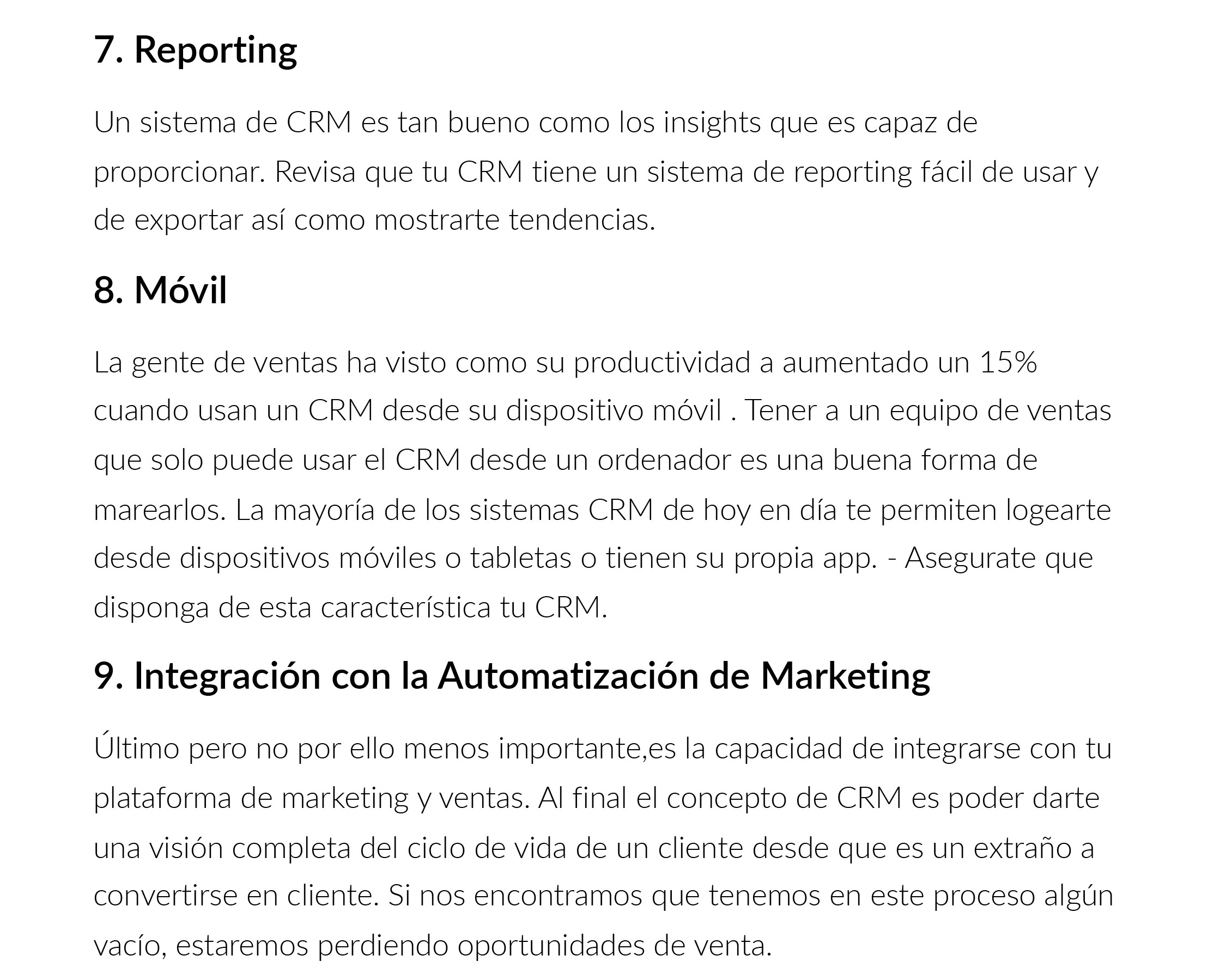 CRM guía para principiantes